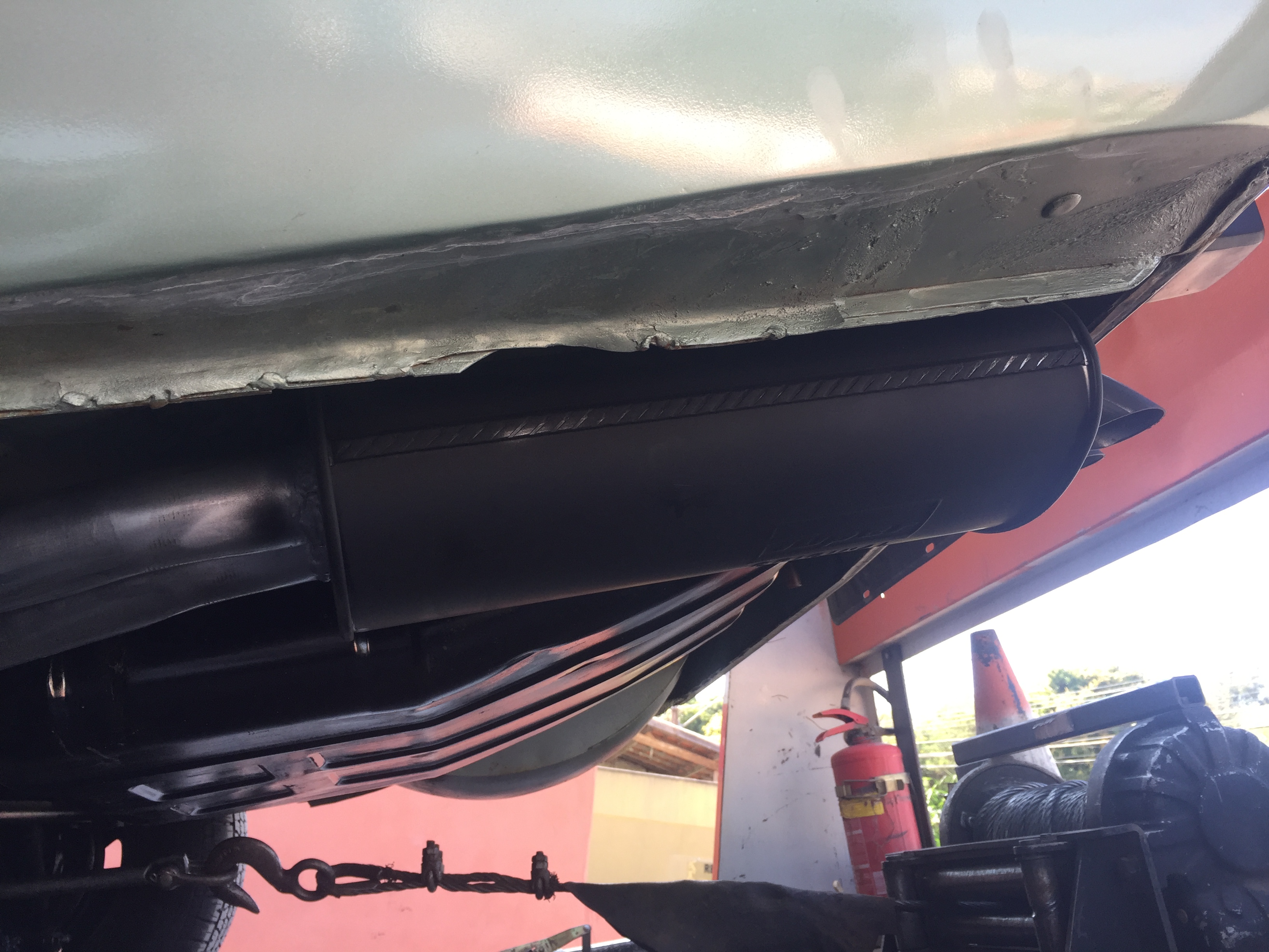 Abafador Traseiro OPala 